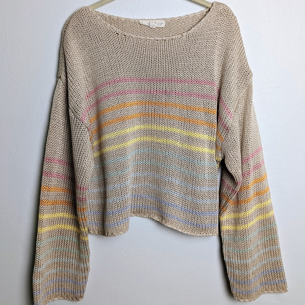 Lovestitch Multicolor Striped Sweater